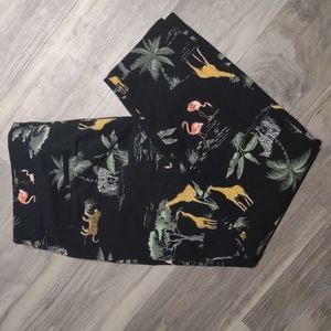 Safari Pattern Pixie Pants